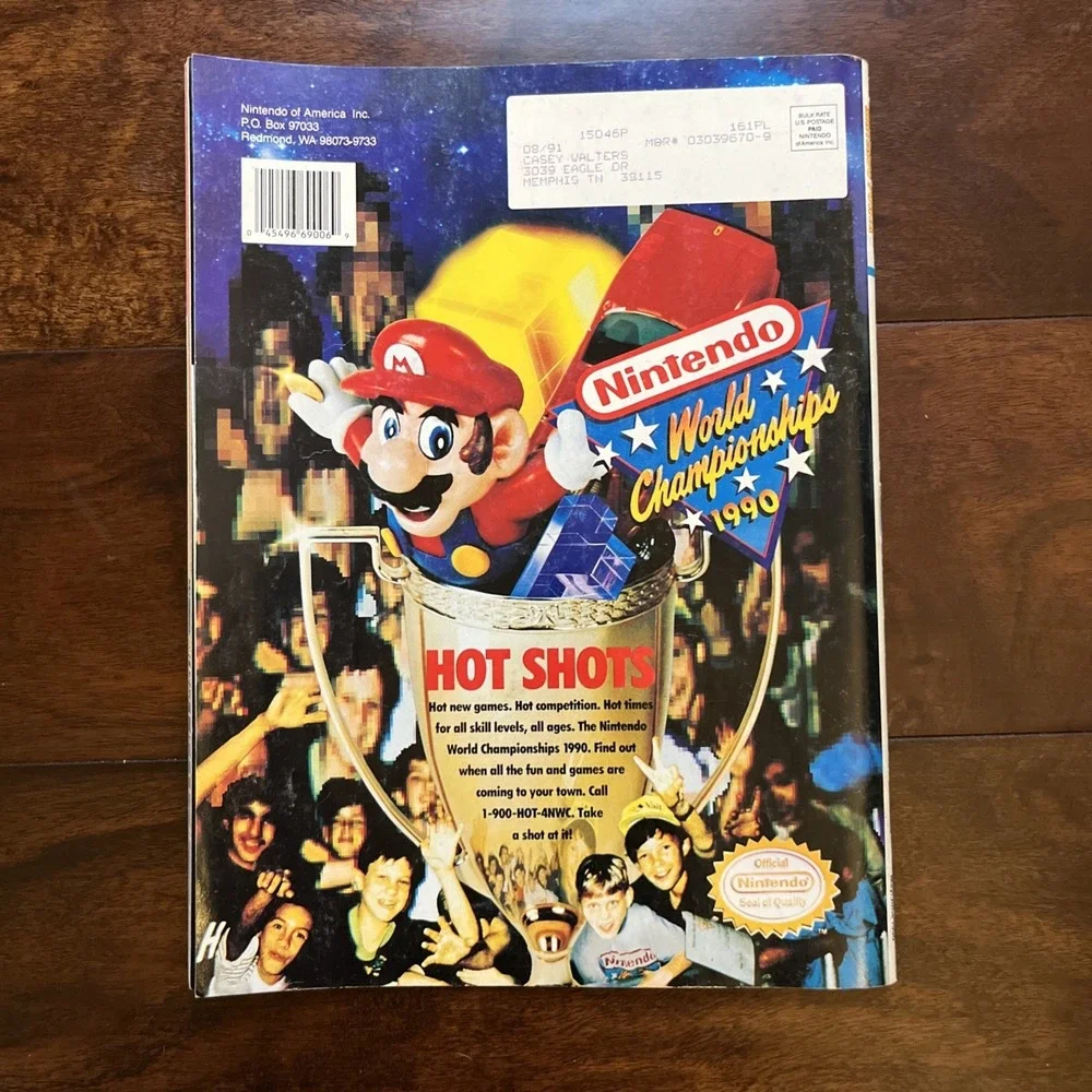NINTENDO POWER Vol 12 - May/June 1990 SUPER C - Complete Poster & Inserts